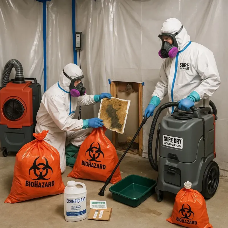 Contaminated Water Handling Protocols process in Otsego County, MI
