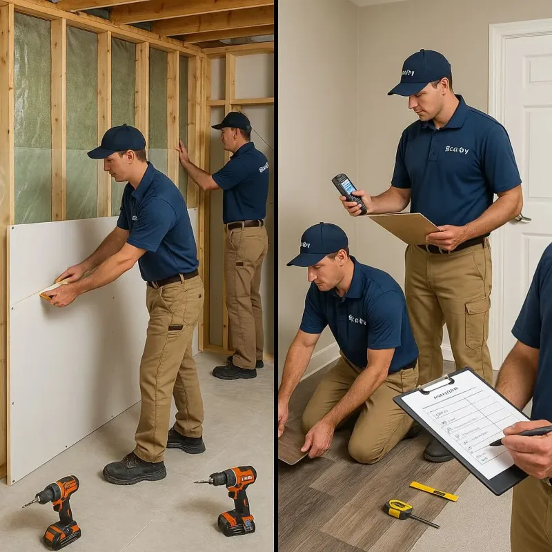 Repairs and Reconstruction process in Otsego County, MI