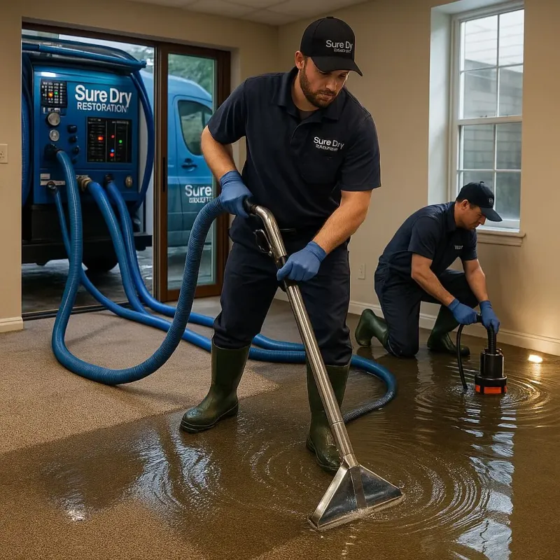 Water Extraction and Removal process in Otsego County, MI